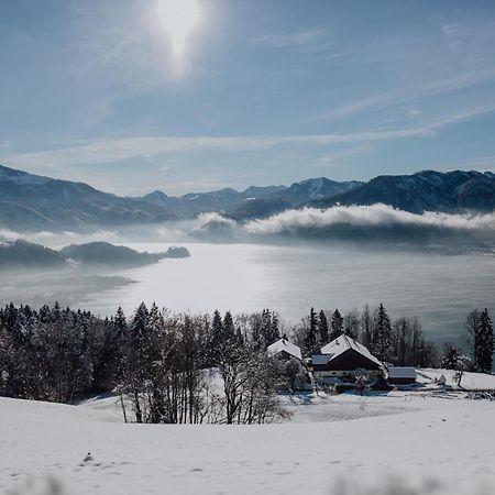 Apartment Ferienwohnung Das Unterach Am Attersee Luaran gambar