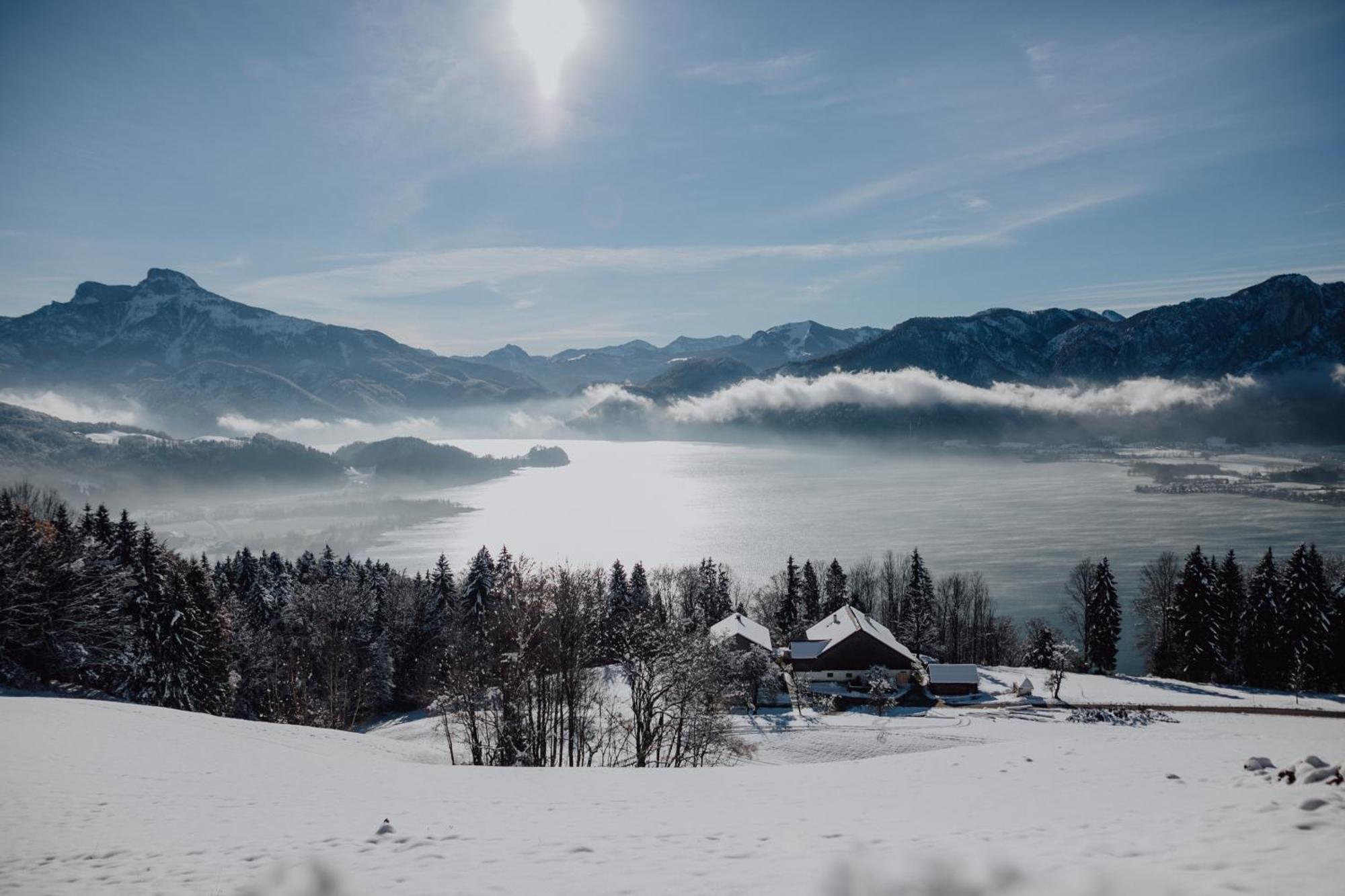 Apartment Ferienwohnung Das Unterach Am Attersee Luaran gambar